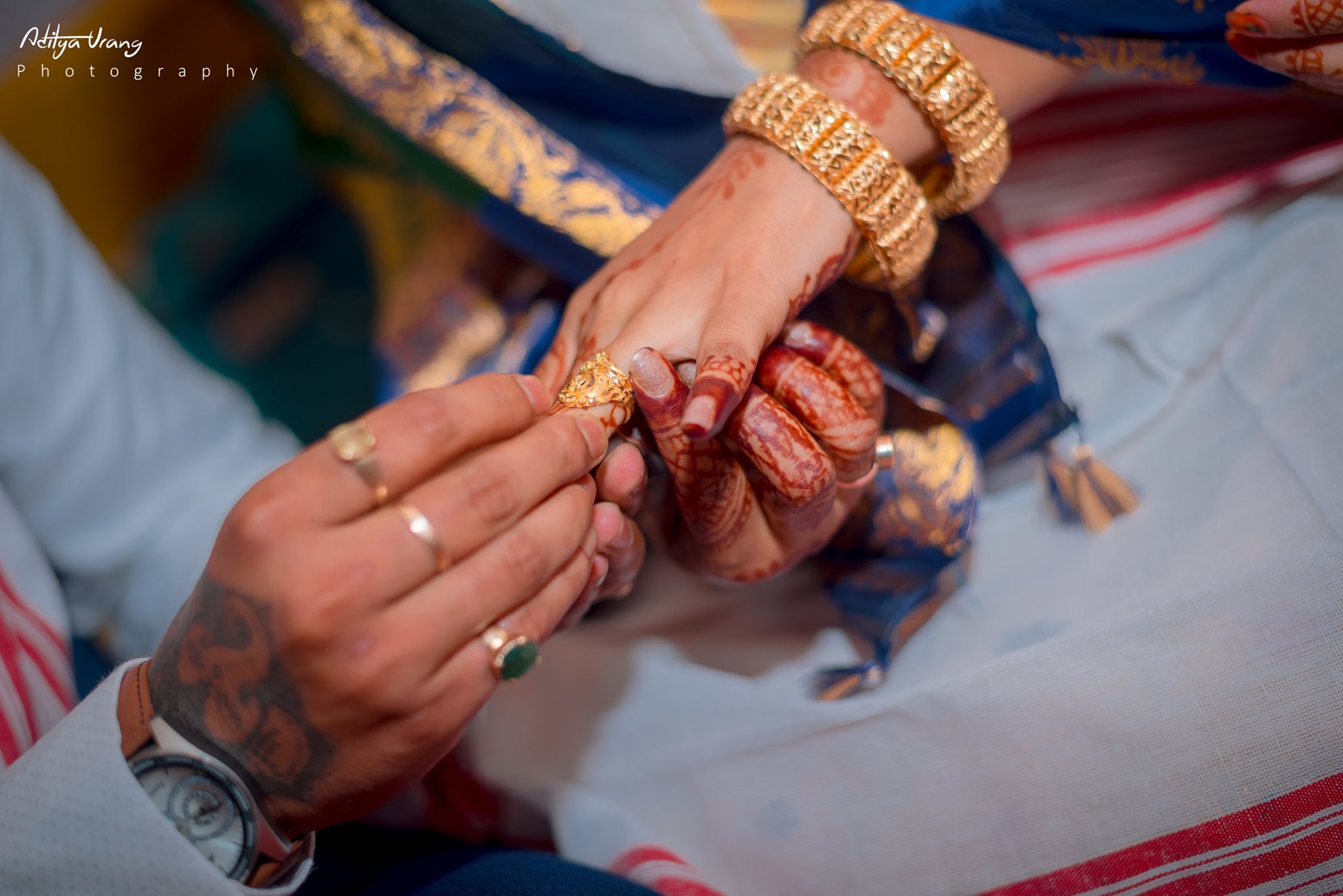 wedding rituals of assam, india Stock Photo - Alamy